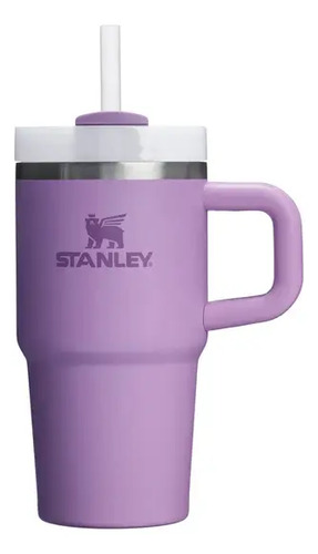 Vaso Térmico Stanley The Adventure Quencher Tumbler Color Violeta 591 Ml Liso