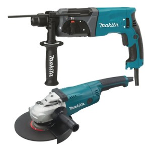 Amoladora 2200w 230mm+rotomartillo Sds Plus 800 Makita Combo