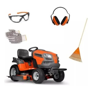 Tractor Husqvarna 42'' Americano Ts 142 - 19hp + Accesorios