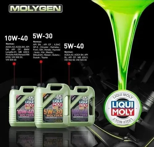 Aceite Sintético Liqui Moly Molygen 5w40 X 4lts. Aleman - Imagen 4