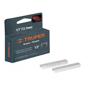 Grapas 1/2 Pulgadas Et-50 Grampas Truper Caja 1000 Uni