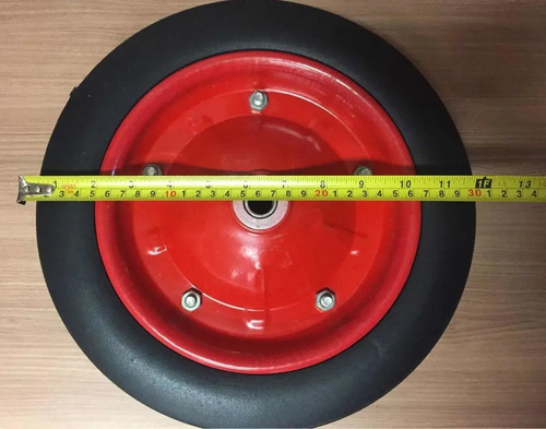 Rueda Maciza Macisa Para Carretilla - Tyt - Imagen 2