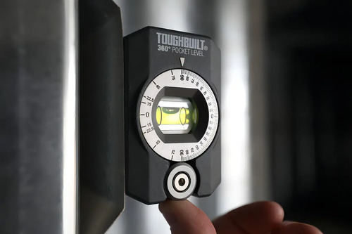Toughbuilt Nivel De Bolsillo De 360 Grados (tb-h2-l-4r) - Imagen 6