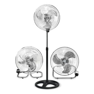 Smartlife Ventilador 3 En 1 Sl-mf45s2 Negro Plateado Metal