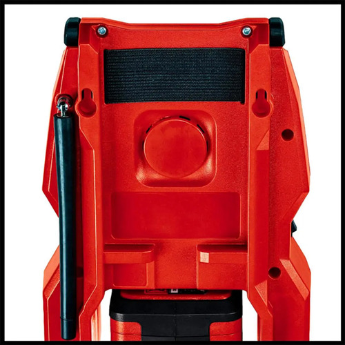 Radio Inalambrico Te-cr 18 Li - Solo Einhell Aux Display Rojo - Imagen 5