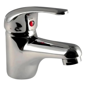 Grifería Wico Monocomando Lavatorio Plateado 35mm