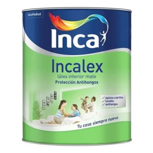 Incalex Mate De Inca Pinturas Para Interiores 4 Lts. Color B