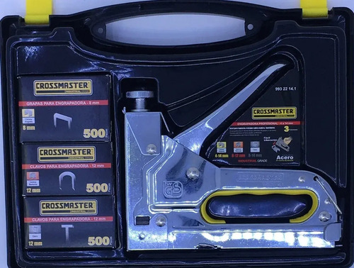 Engrampadora De Acero Profesional De 4 A 8 Mm Crossmaster - Imagen 3