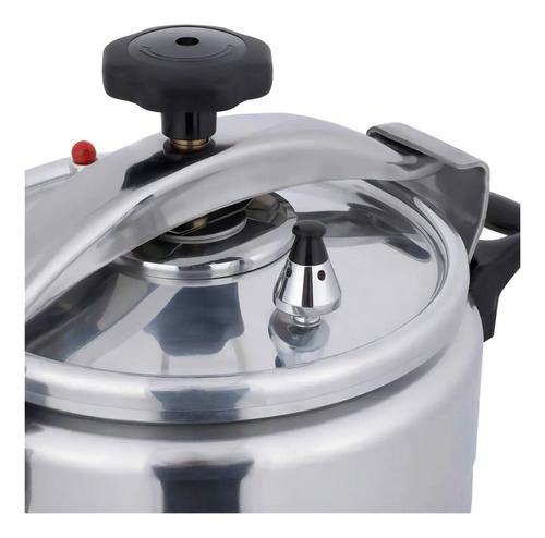 Olla A Presión 15l Aluminio Cuori Venus Compatible Gas Halógeno Plateado - Imagen 5