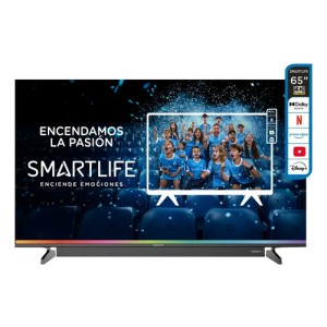 Smart Tv Smartlife Sl-tvq65t25sb 65 Uhd 4k Qled Con Barra De Sonido