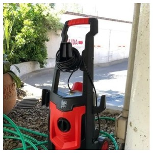 Hidrolavadora Equus 140 Bar + Manguera De Jardín 10m De Reg