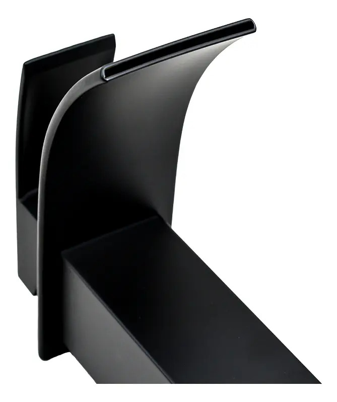 Canilla Negra Alta Para Lavatorio Italomix Lh-3320 Negro Mate - Imagen 4
