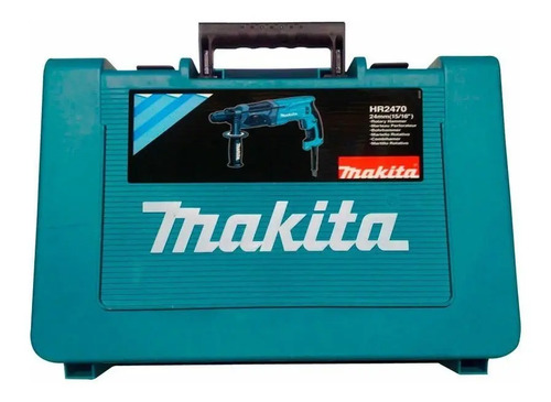 Rotomartillo Electroneumático Makita Industrial Hr2470 Azul Con 800w De Potencia 60 Hz