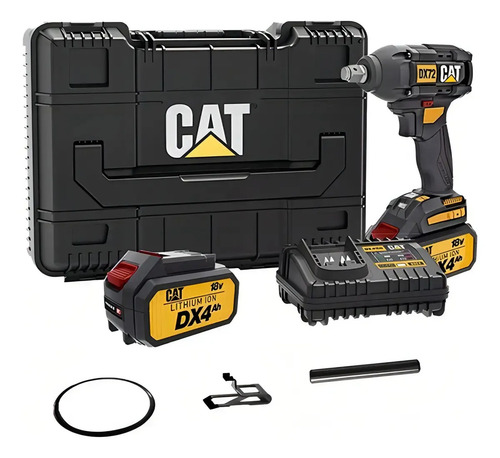 Llave De Impacto Cat Dx72 Caterpillar 1/2 350nm Color Negro - Imagen 5