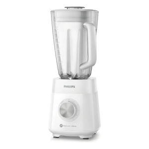 Licuadora Philips Hr2240/00 3 Litros 5 Velocidades Color Blanco