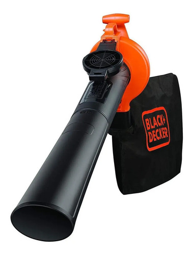 Sopladora Aspiradora Trituradora Black+decker Bv25 Eléctrica 2500w Negro/naranja 110v