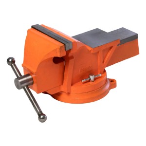 Morsa De Banco Base Giratoria 6 Y Yunque Lüsqtoff Lmo6 Naranja