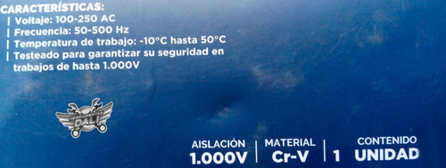 Destornillador Buscapolo Bremen 6764 Aislado 1000 Voltios - Imagen 2