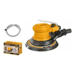 Lijadora Ingco Neumatica Industrial 1/4 150mm/6 Aps1512 Color Naranjo