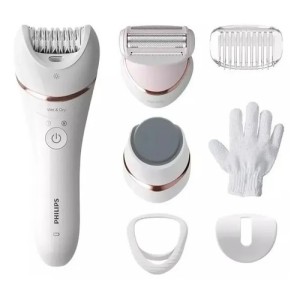 Depiladora Wet & Dry Philips Bre730/00 Bde Color Blanco