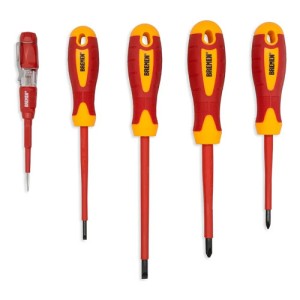 Juego De Destornilladores (5 Pzs) Electricista [1.000v]