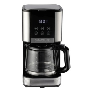 Cafetera De Filtro Digital Smartlife Acero Inox