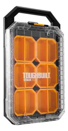 Caja Organizadora Compacta De Bajo Perfil Stacktech Toughbuilt Negro - Imagen 4
