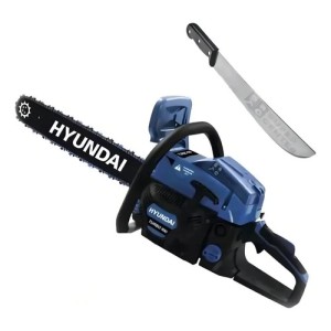 Motosierra Hyundai 45cc 18 Turbo 450 - 1 Año De Color Azul O