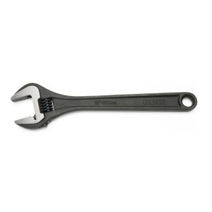 Llave Francesa Bremen 8' Profesional Ajustable Apertura 29mm Negro