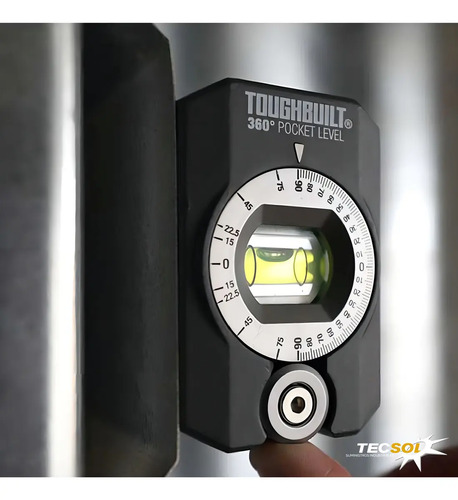 Toughbuilt Nivel De Bolsillo De 360 Grados (tb-h2-l-4r) - Imagen 11
