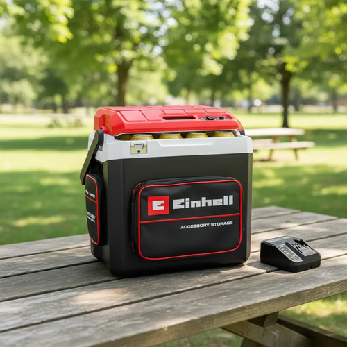 Cooler 27 Litros Inalámbrico Te-col 18/27li Einhell Rojo - Imagen 7