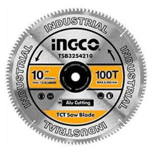 Disco Sierra Ingletadora 10'' Ingco 100 Dien Aluminio Madera