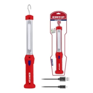 Linterna De Trabajo Recarg.usb Elfl30001 Emtop