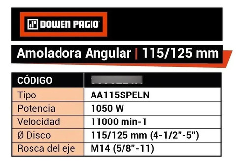 Dowen Pagio AA115SPELN - Imagen 3