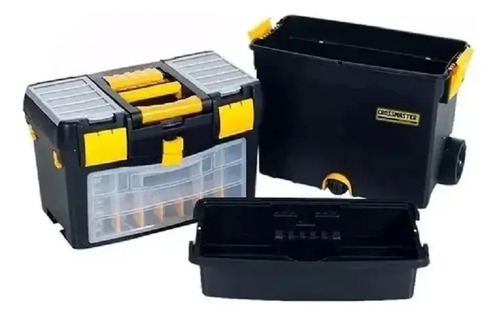 Caja De Herramientas Crossmaster 9931052 De Plástico Con Rue - Imagen 4