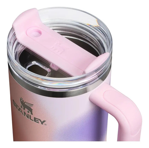Vaso Térmico Stanley Quencher H2.0 1.18l Rose Petal Motion Rosa Liso - Imagen 2