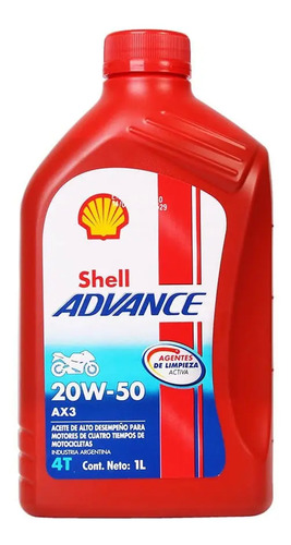 Shell Advance moto 20W-50