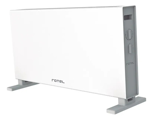 Estufa Convector Electrica Con Turbo Cu2000t Rotel Color Blanco