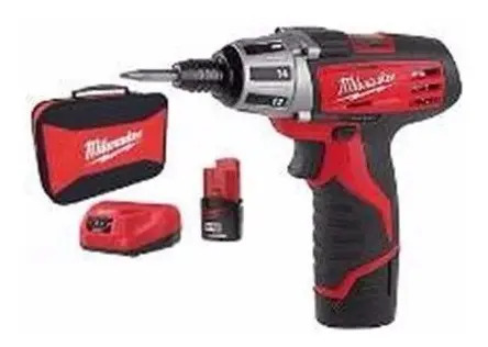 Kit Atornillador Con 2 Baterías 12v Litio Milwaukee 2401-259 - Imagen 2