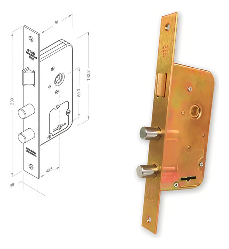 Star CERRADURA 810 - Imagen 2