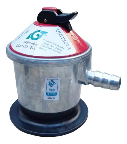 Valvula Dinamarquesa Para Garrafa 13kg 50mbar Ideal Calefon