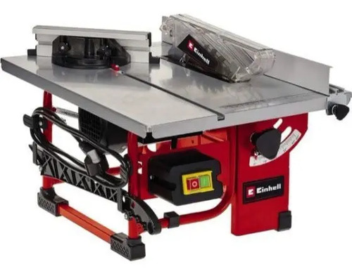 Sierra De Mesa P/ Madera 8 800w Einhell Tc-ts 200 - Tyt Color Rojo
