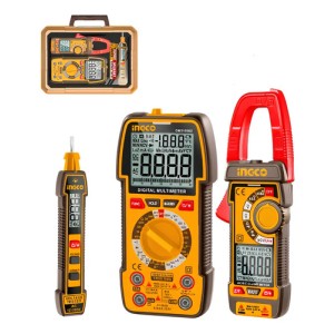 Medicion Tester + Multimetro + Amperimetro Ingco