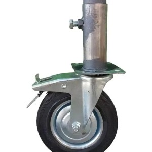 Rueda Andamio X4 Con Freno Y Tubo Reforzada 160mm/200mm