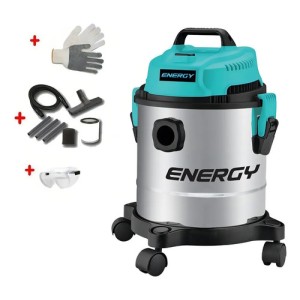 Aspiradora Agua Polvo Energy VC12/220 1200W 12L Acero Inoxidable