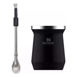Mate Stanley + Bombilla Spoon Acero Inox - Gtía De Por Vida