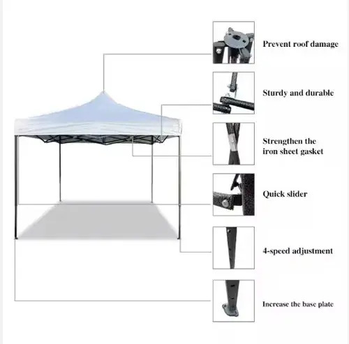 SM Gazebo 3x3 Reforzado - Imagen 3