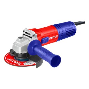 Amoladora Angular Emtop 750w 115mm Eléctrica Profesional Azul/rojo 50hz