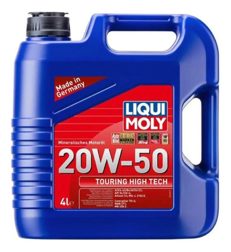Liqui Moly TOURING HIGH TECH 20W-50