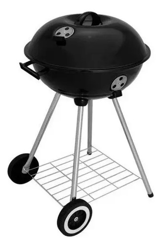 Parrilla Móvil Mor Guarapari 47cm De Ancho 73cm De Alto 54cm De Profundidad Y 46cm De Diámetro Negra Negro - Imagen 10